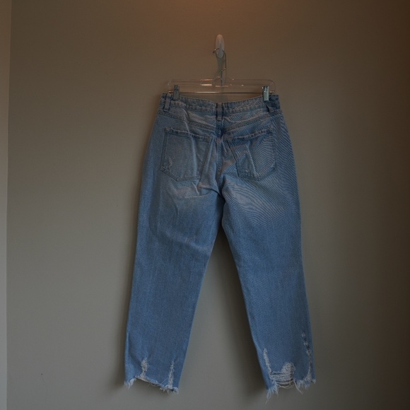 Flying Monkey distressed denim Cotton Jeans Womens NWOT F4148 Size 29 - Picture 4 of 4